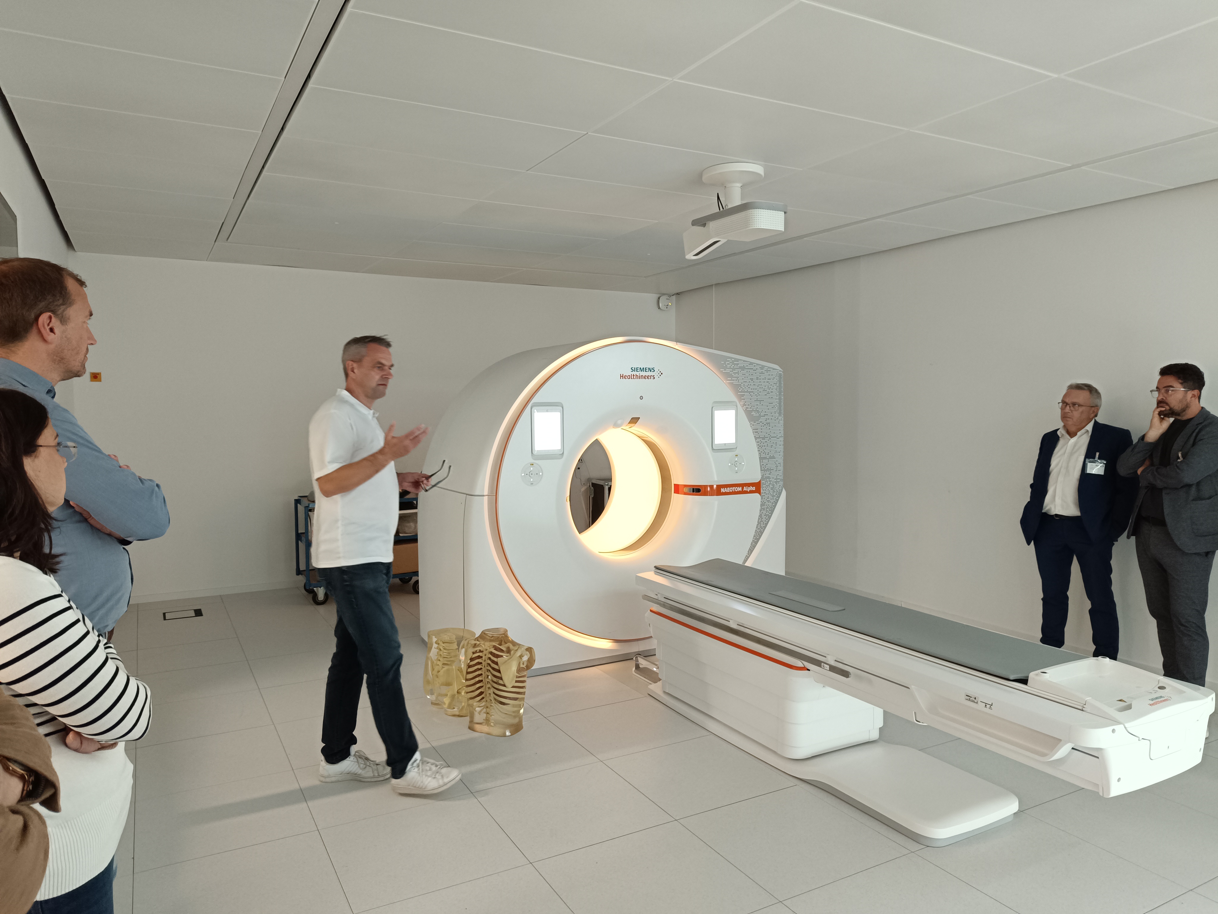 Vorstellung des neuesten CT-Geräts